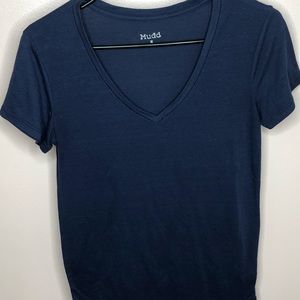 Navy blue tee shirt